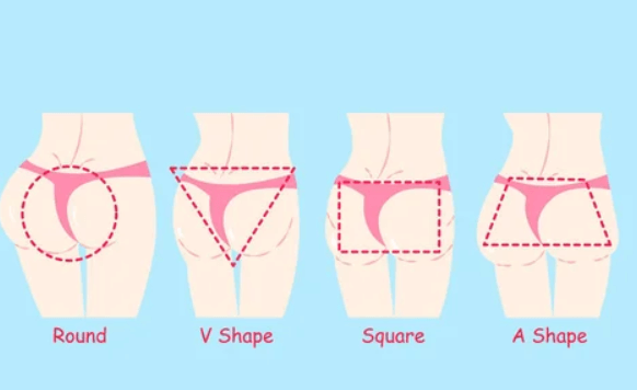 Butt Shape and Size Chart: 4 Types, Best Underwear And Changes [   ] Butt Shape and Size Chart:  4 Types, Best Underwear And Changes You have a great butt or back.